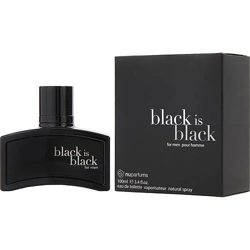 Black Is Black Pour Homme by NUParfums Eau de Toilette