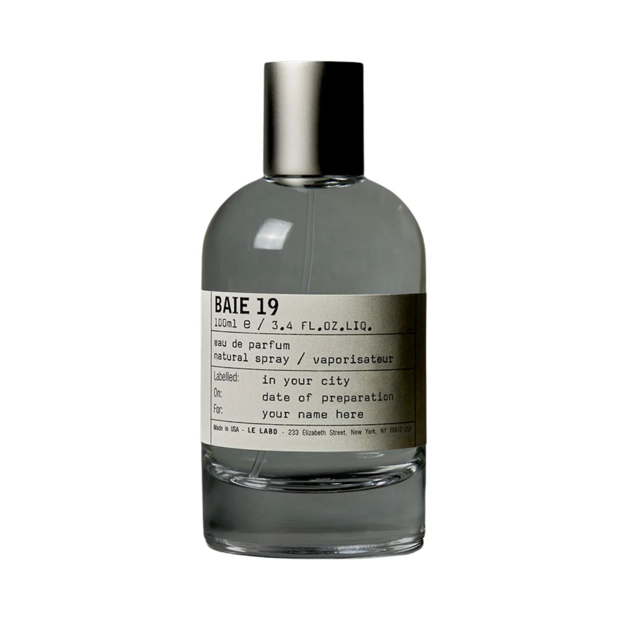 Le Labo Baie 19