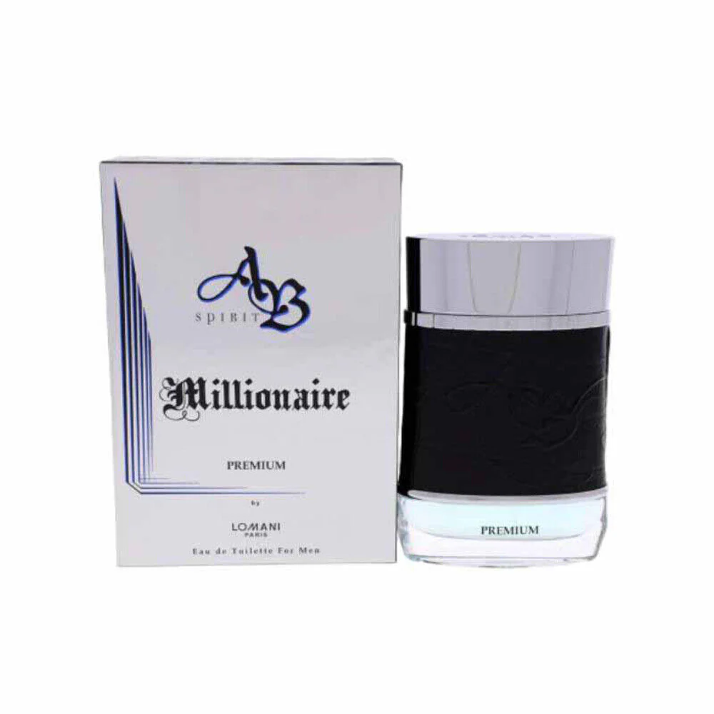 Lomani Men’s Ab Spirit Millionaire Premium Eau De Toilette 3.3 oz